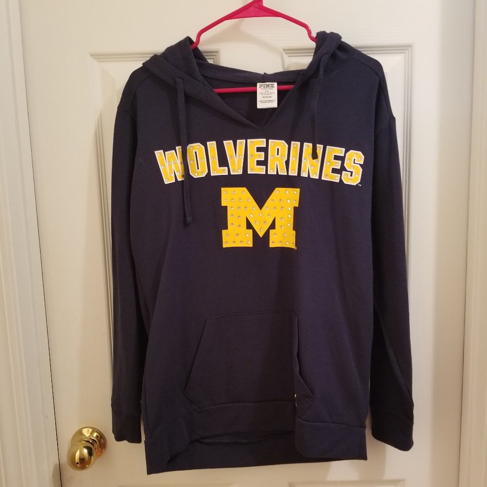 Pink by Victoria Secret XS Michigan Wolverines hoodie
